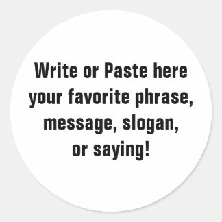 Petit Autocollant (1½ Pouce)