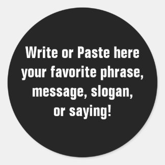 Petit Autocollant (1½ Pouce)