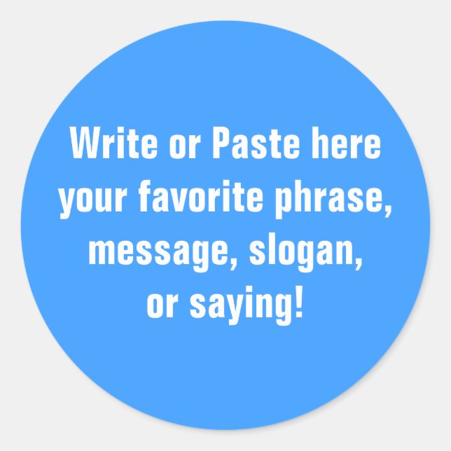 Petit Autocollant (1½ Pouce) (Devant)