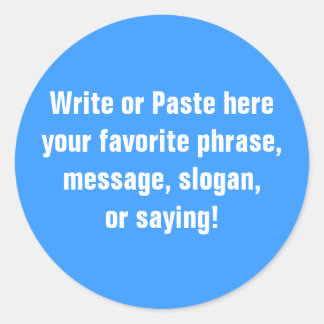 Petit Autocollant (1½ Pouce)