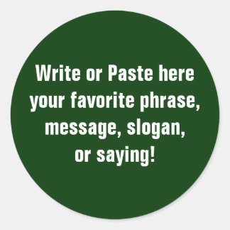 Petit Autocollant (1½ Pouce)