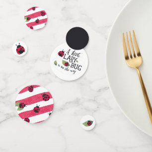 Petit Baby shower Ladybug Confetti