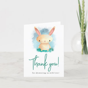Petit baby shower lapin merci