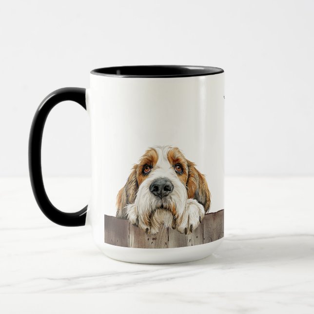 Petit Basset Griffon Vendeen Chien Mug (Gauche)
