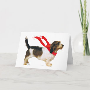 Petit Basset Griffon Vendeen Holiday Card