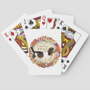 Petit Basset Griffon Vendeen LOVE Playing Cards