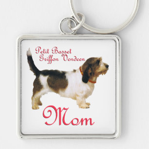 Petit Basset Griffon Vendeen Mother Keychain