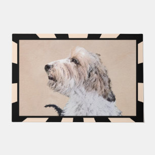 Petit Basset Griffon Vendéen Painting - Dog Art Doormat