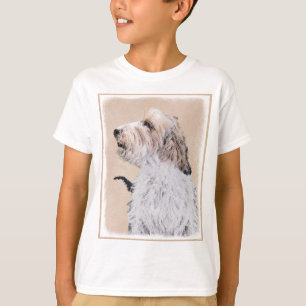 Petit Basset Griffon Vendéen Painting - Dog Art T-Shirt