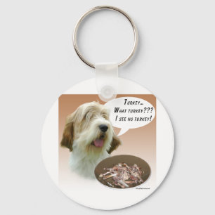 Petit Basset Griffon Vendéen Turkey Keychain
