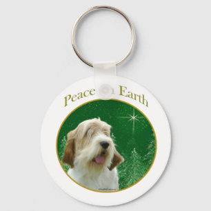 Petit Basset Griffon Venden Peace Keychain