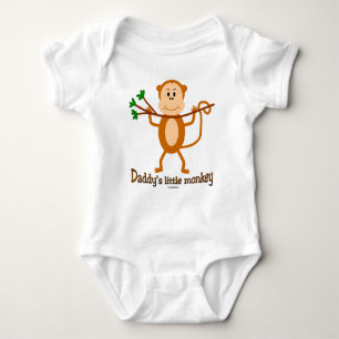 Petit bébé s du singe du papa et T-shirts