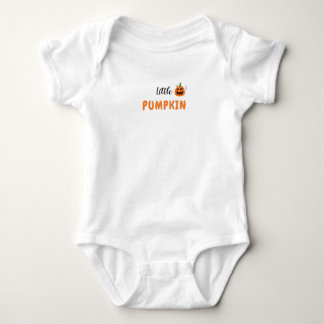 Petit Body Halloween Citrouille Bébé.