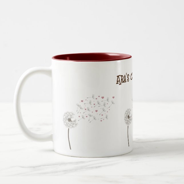 Petit bonheur avec une tasse spéciale à pissenlit  (Gauche)