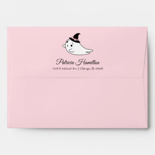 Petit Boo Fantôme Enveloppe pour Baby Shower Hallo