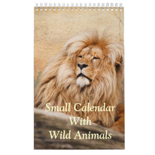 Petit Calendrier Avec Animaux Sauvages