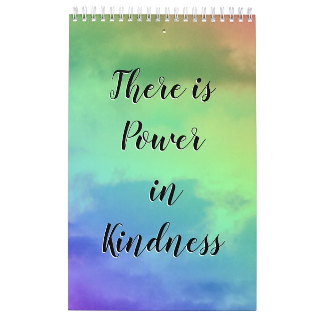 Petit calendrier sur une seule page, Calendrier po (Dos)