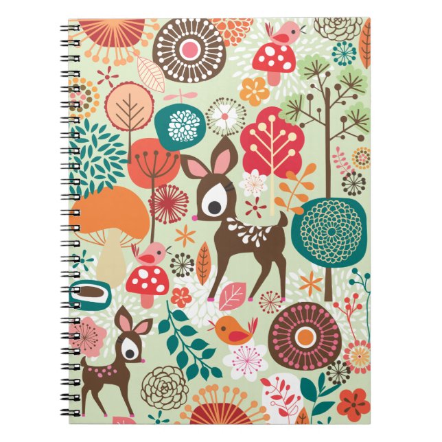 petit carnet de cerfs communs (Devant)