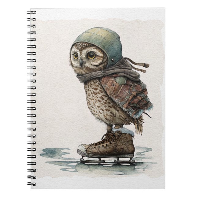 Petit Carnet de patin à glace (Devant)