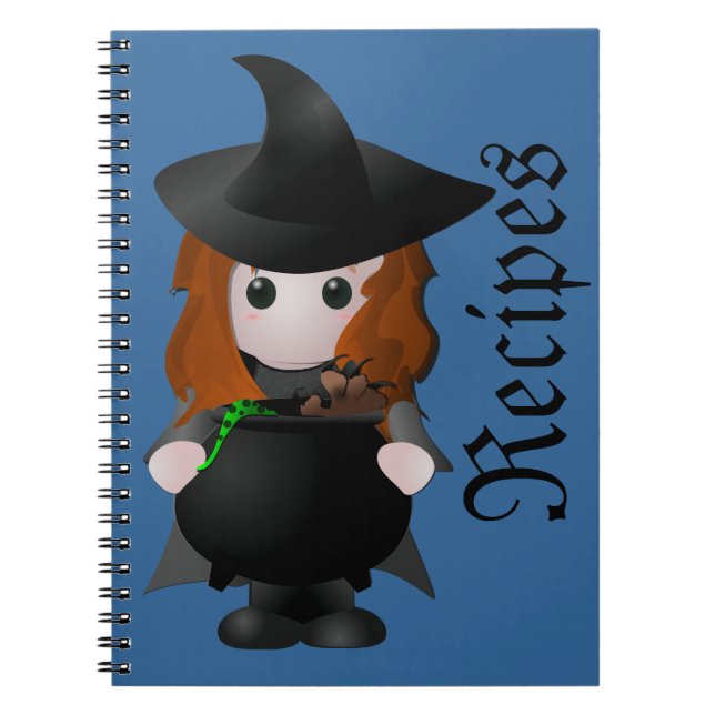 Petit carnet de recette de sorcière (Devant)