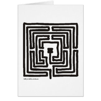 petit carré médiéval de labyrinthe