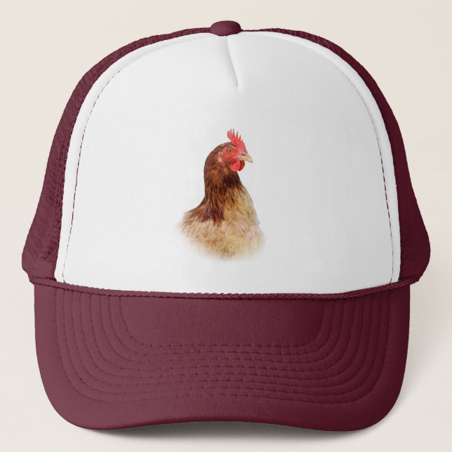 Petit casquette rouge de poule (Devant)