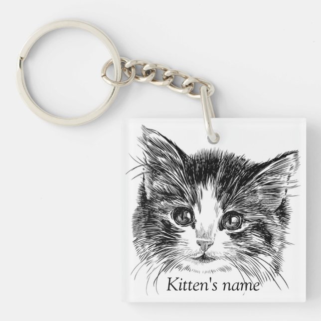 Petit Chat Douce Personnalisable (Devant)
