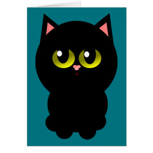 Petit Chat Noir Chanceux