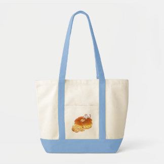 Petit chat & pain aux noix tote bag