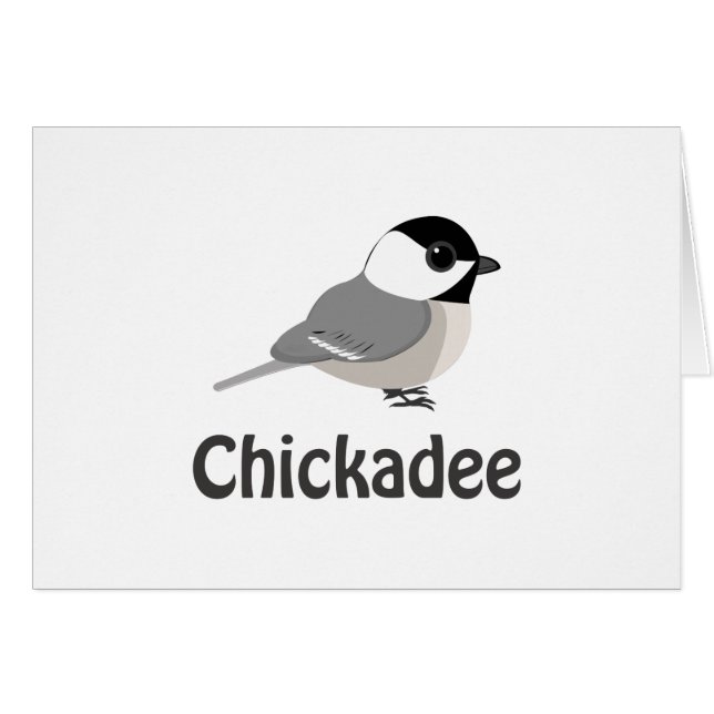 Petit chickadee mignon (Devant Horizontal)
