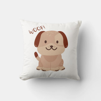 Petit Chiot - Oreiller Laine