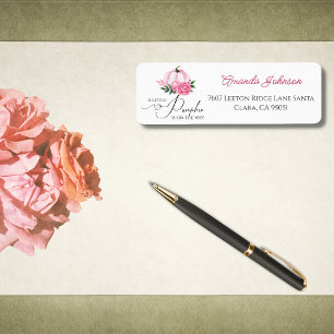 Petit Citrouille Blush rose Automne Baby shower ru