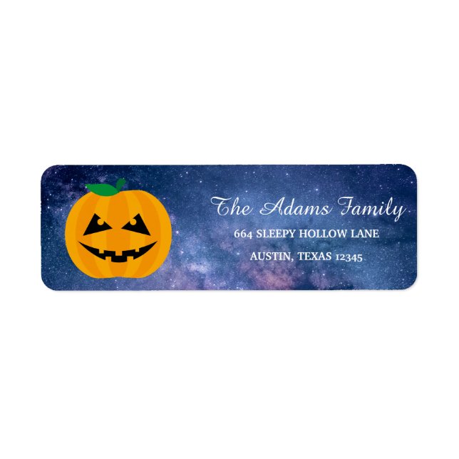 Petit Citrouille Halloween personnalisé (Devant)