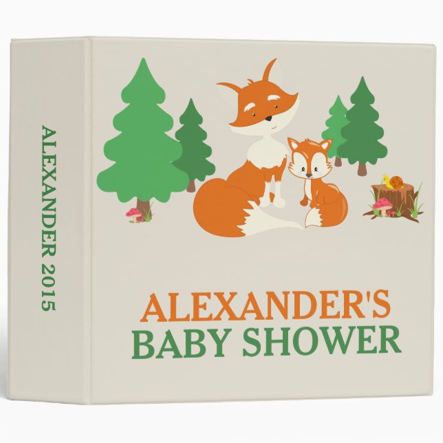 Petit classeur mignon d'album photos de bébé de (Devant/Côté)