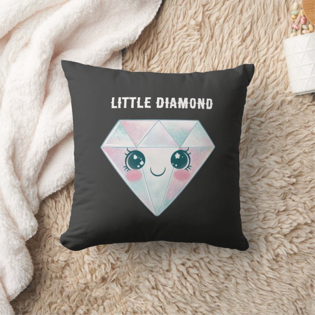 Petit Coussin à Jeter Diamant – Joli Carré à Paill (Couverture)