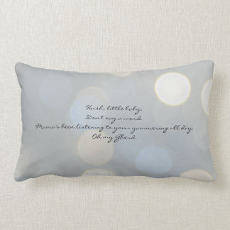 Petit coussin de bébé de silence