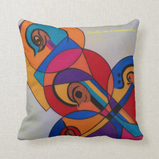 Petit coussin de visages