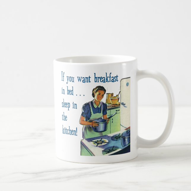 Petit déjeuner dans le lit 11 onces. Tasse (Droite)