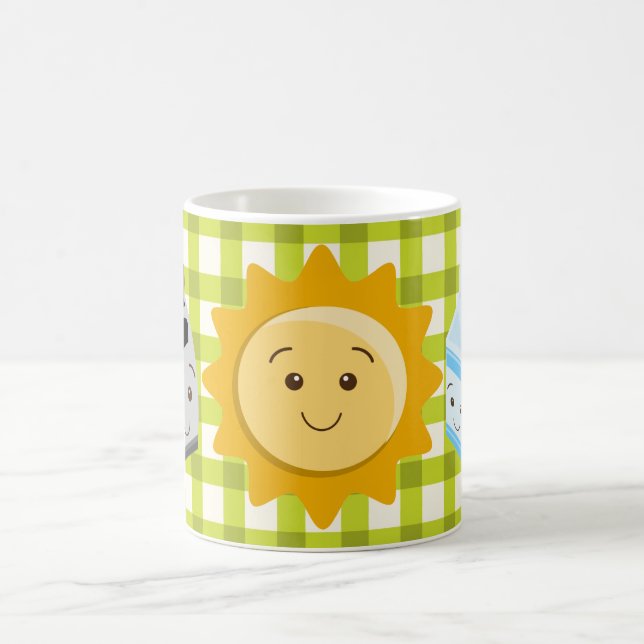 Petit-déjeuner mignon Mug (Centre)