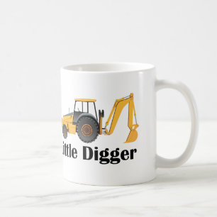 Petit Digger - Blanc 11 oz Classique  Mug Blanc
