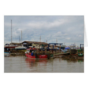 Petit fermier de bateau de pêche