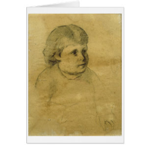 Petit fille (charbon de bois)