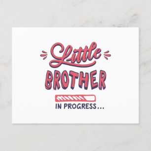 Petit frère en cours carte postale