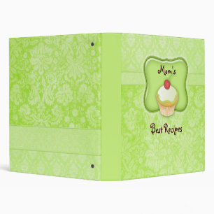 Petit gâteau de vert de classeur de photo de