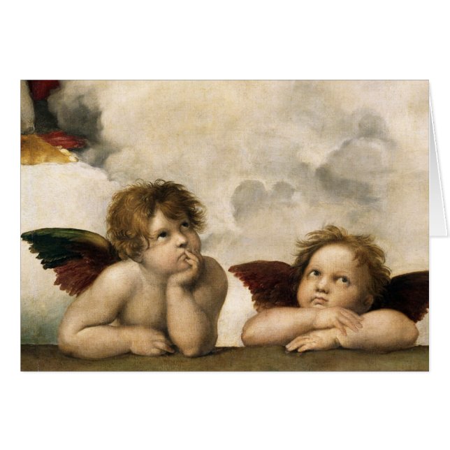 Petit groupe de Sistine Madonna, Raphael (Devant horizontal)