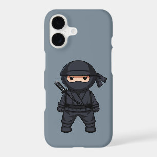 Petit guerrier de Ninja sur Grey