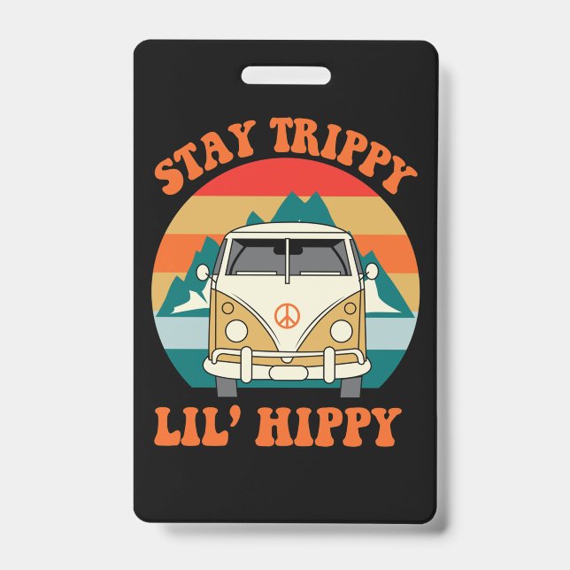 Petit hippie badge (Front)