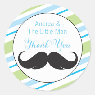 Petit homme Sticker Baby shower Faveur
