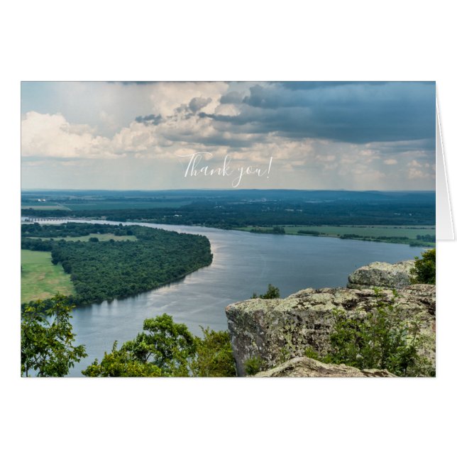 Petit Jean Cedar Creek Carte de remerciements (Devant Horizontal)