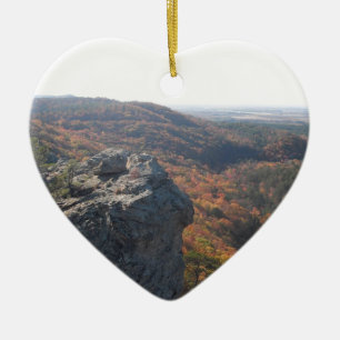 Petit Jean State Park Arkansas Ceramic Ornament